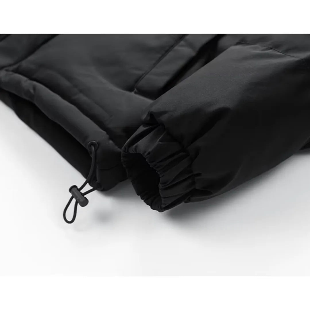 Hugo | Quilted Jacket with Hood and Elastic Cuffs