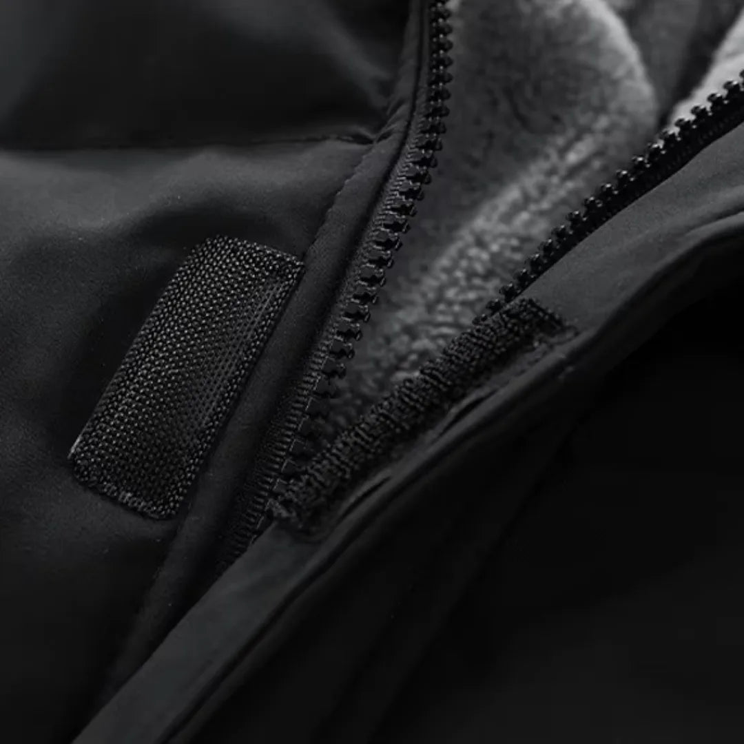 Hugo | Quilted Jacket with Hood and Elastic Cuffs