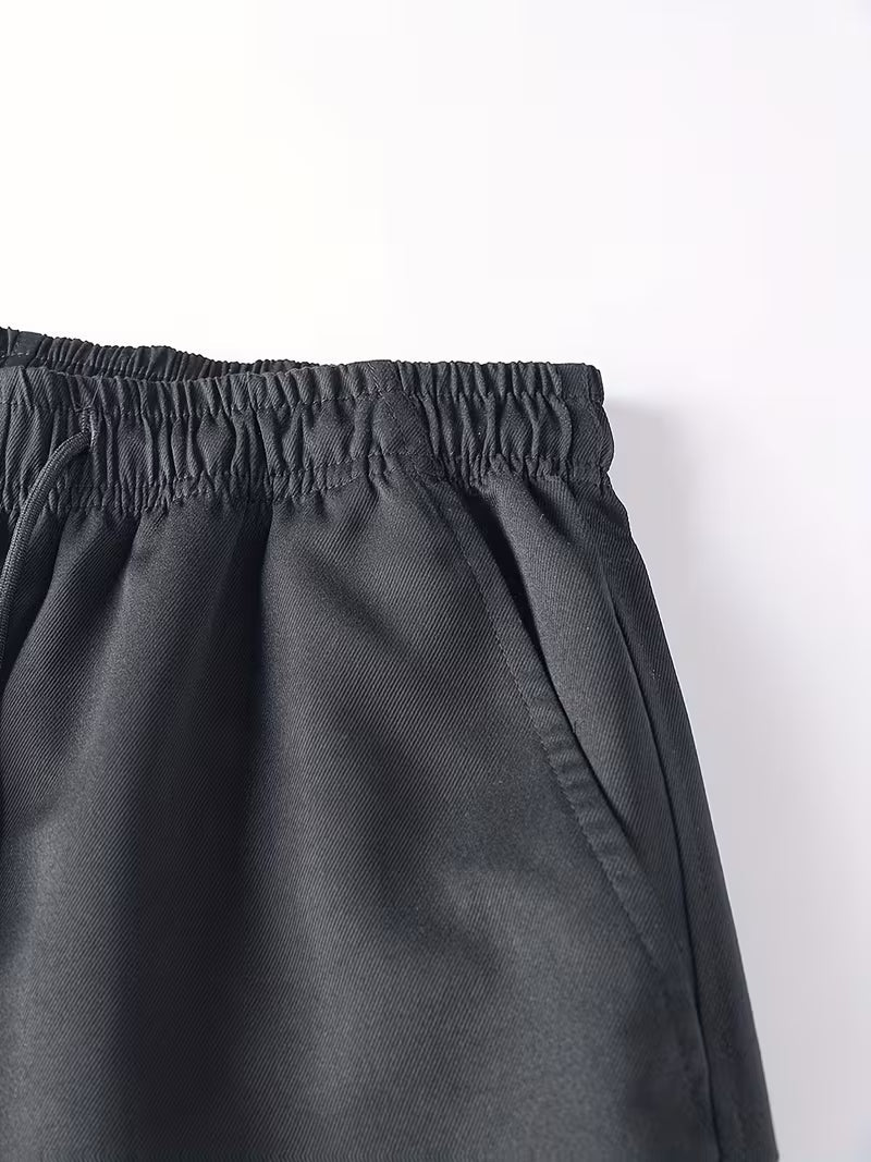Heavy-duty cargo trousers with multi-pocket design