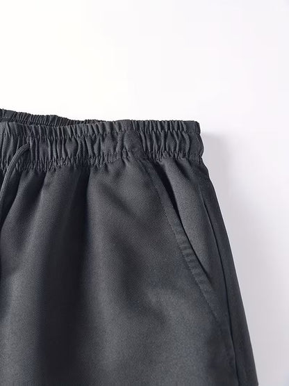 Heavy-duty cargo trousers with multi-pocket design