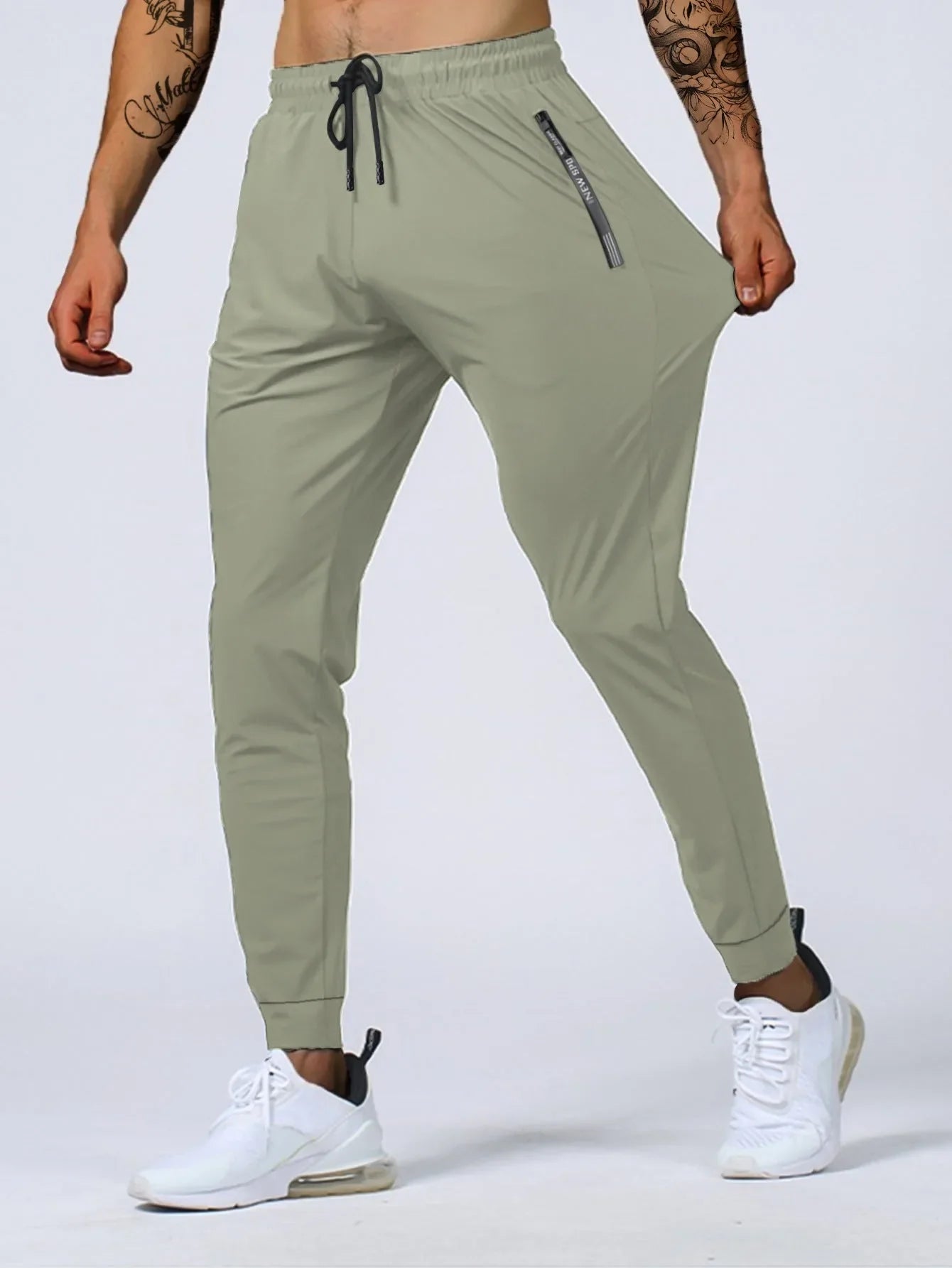 Men's Stretch Joggers with Breathable Fabric