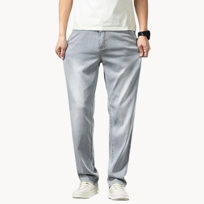 P legend | Light Denim Jeans with Straight Fit
