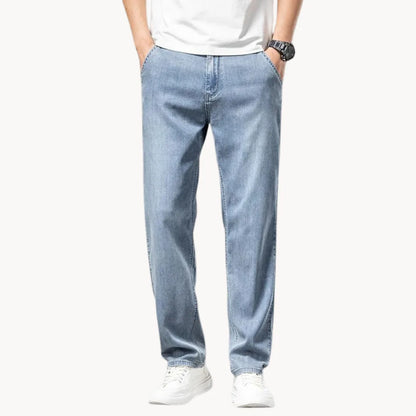 P legend | Light Denim Jeans with Straight Fit