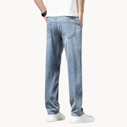 P legend | Light Denim Jeans with Straight Fit