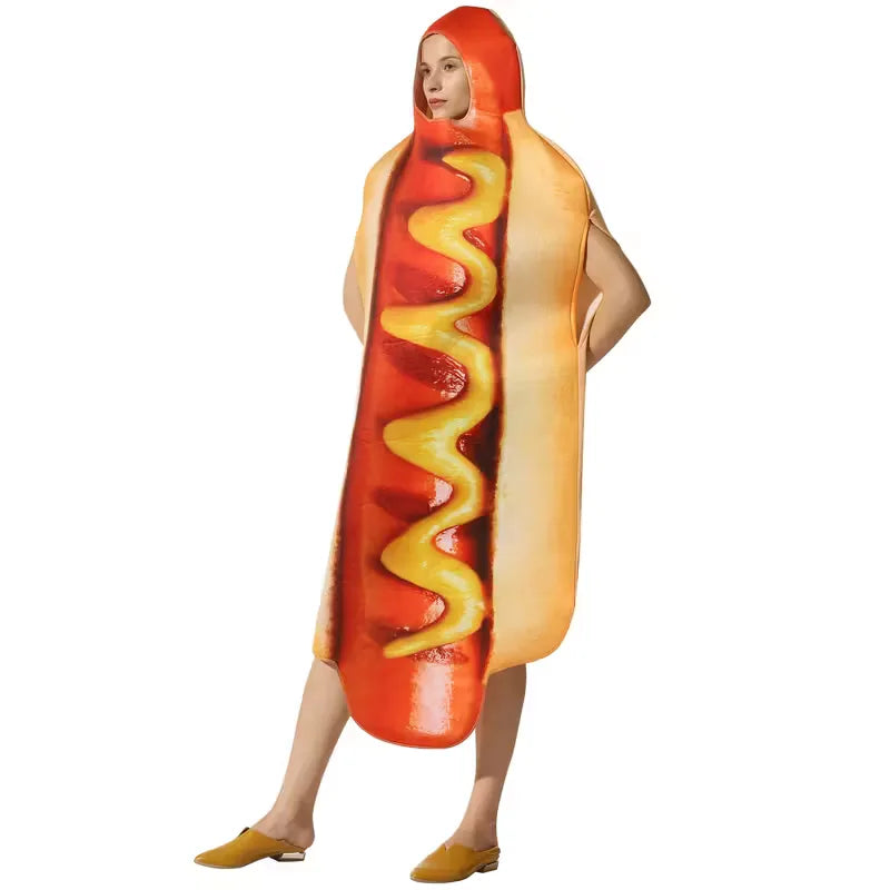 Carnival Costume with Hotdog Design