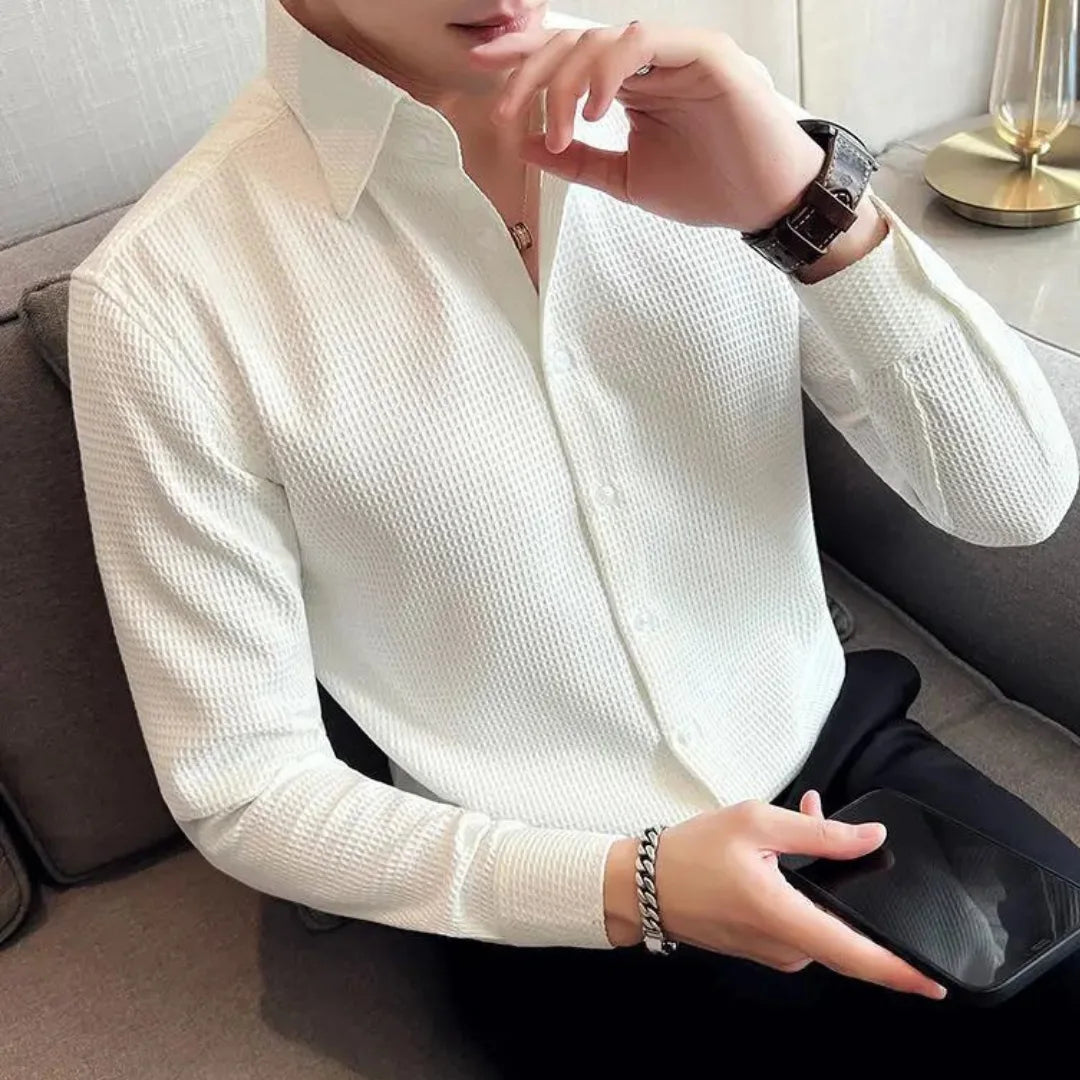 Hugo | Long Sleeve Shirt with Button Closure and Slim Fit