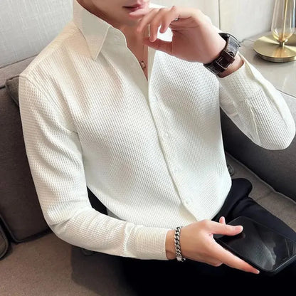 Hugo | Long Sleeve Shirt with Button Closure and Slim Fit