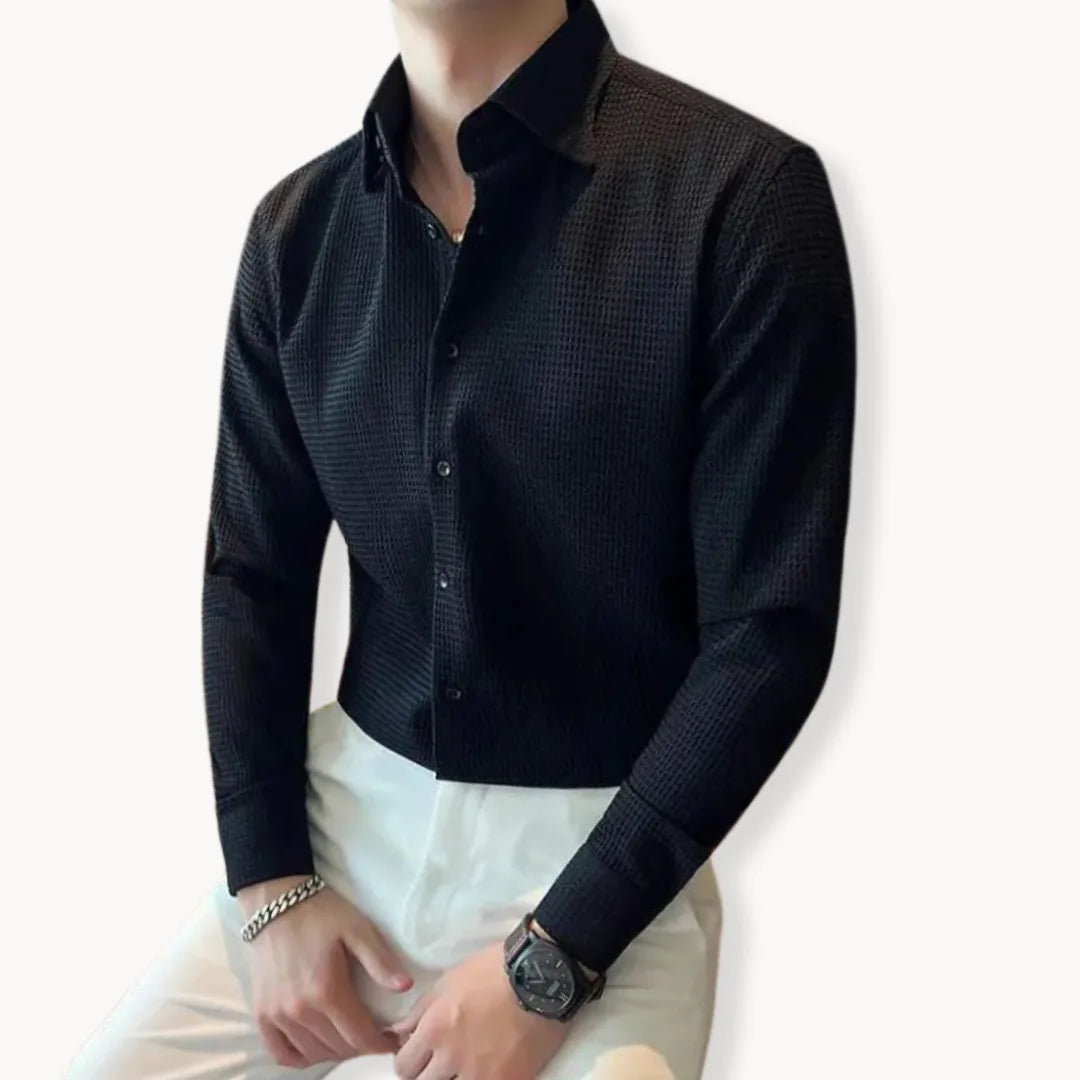Hugo | Long Sleeve Shirt with Button Closure and Slim Fit