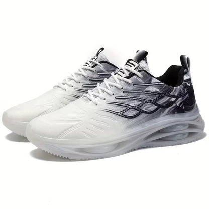 Lightweight trainers with lace-up closure for outdoor activities