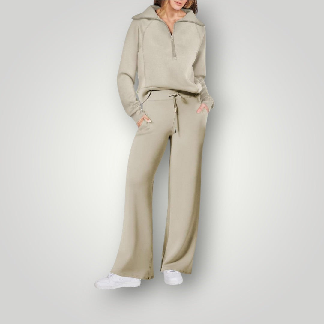 Hooded Loungewear with Zip