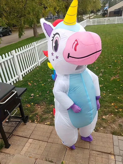 Inflatable Unicorn Costume for Carnival