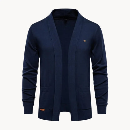 Hugo | Open cardigan with v-neck and long sleeves