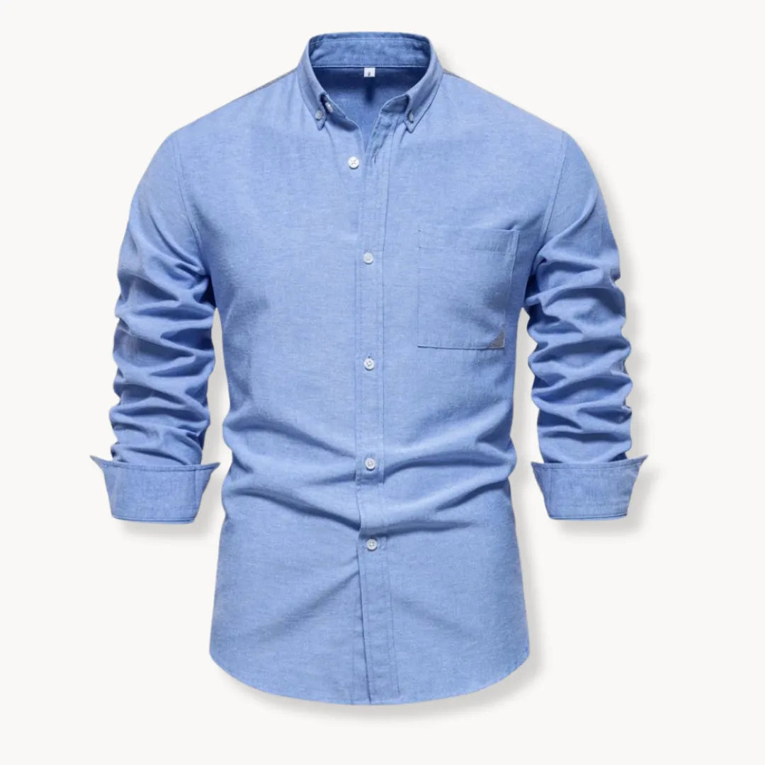 Hugo | Shirt with Button-Down Collar and Chest Pocket