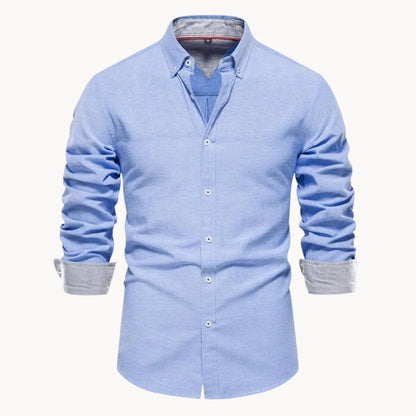 Hugo | Shirt with Button-Down Collar and Long Sleeves