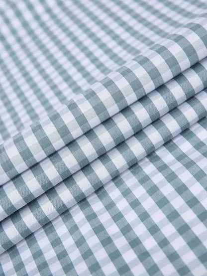 Checked Pattern Shirt with Chest Pocket