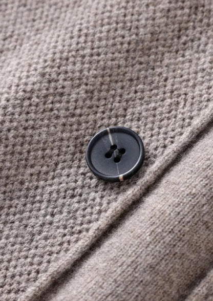 100% Cashmere Cardigan with Button Closure