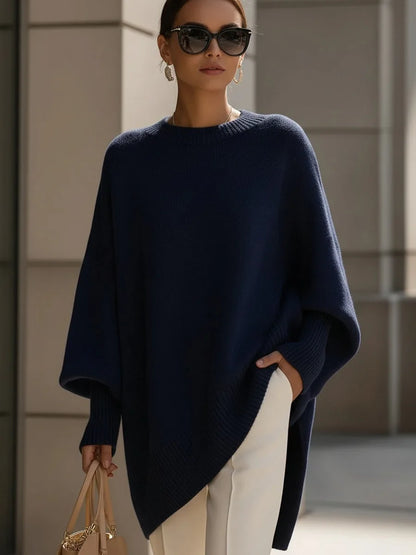 Oversized merino wool women's jumper