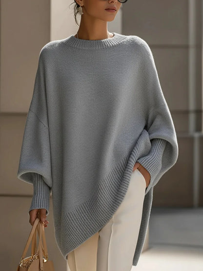 Oversized merino wool women's jumper