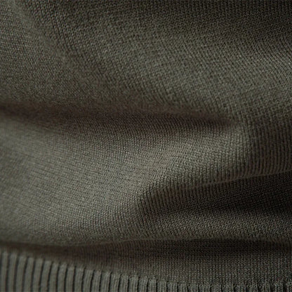 Hugo | Polo with Ribbed Pattern and Short Zip