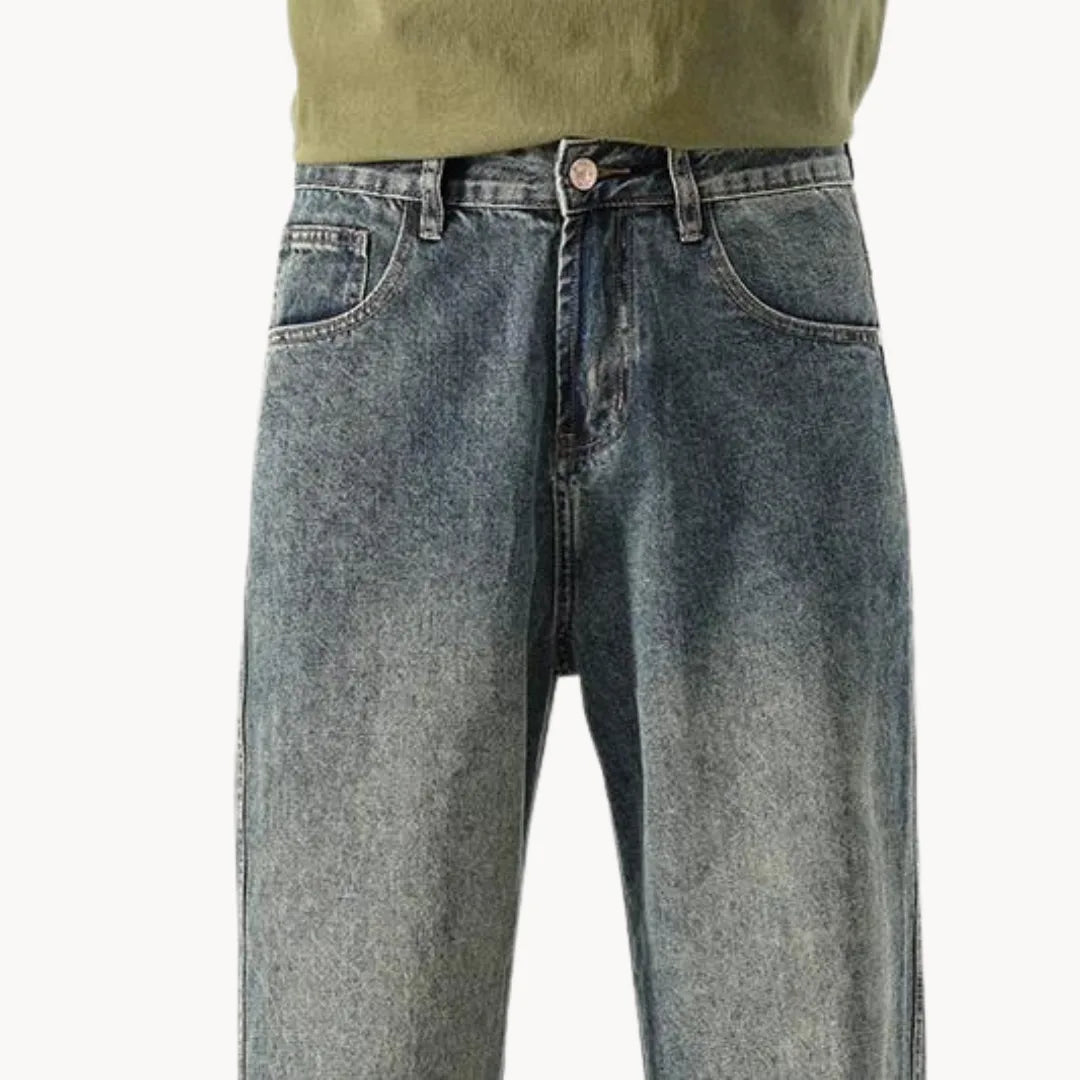 Relaxed retro jeans with a straight fit