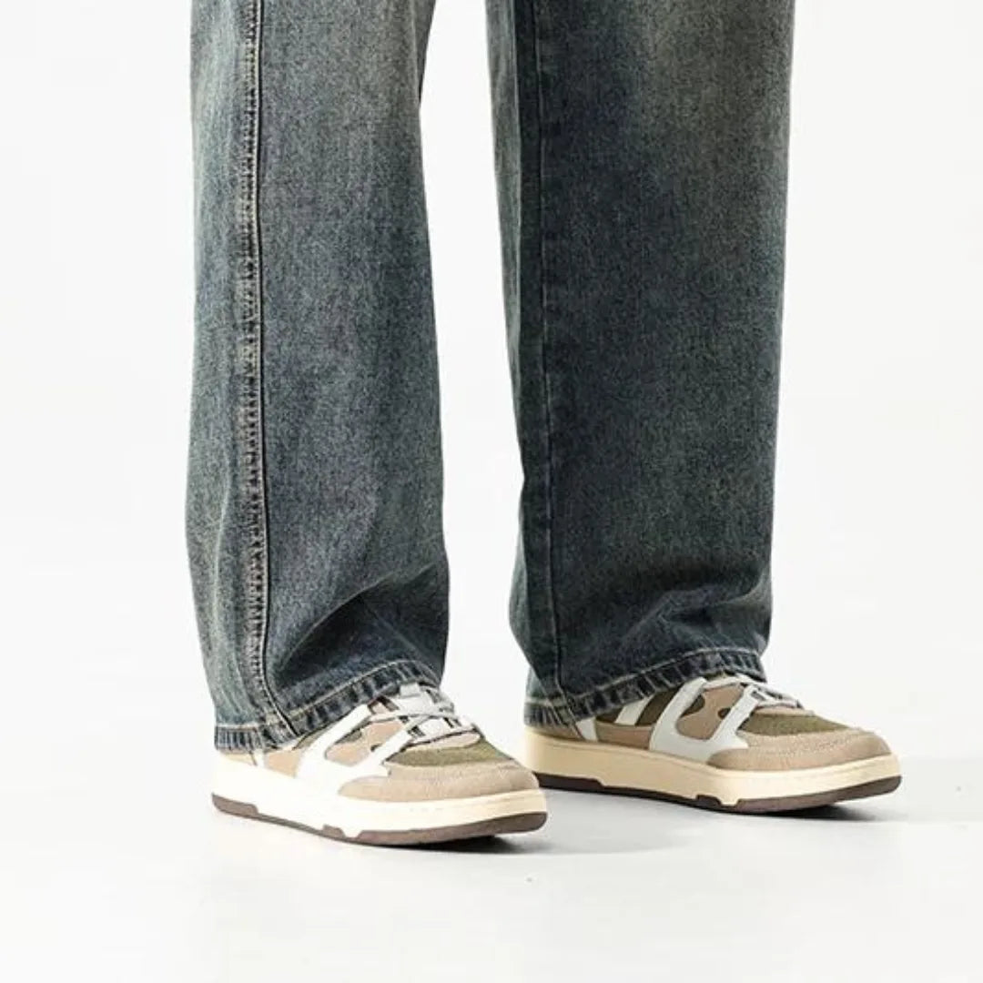 Relaxed retro jeans with a straight fit
