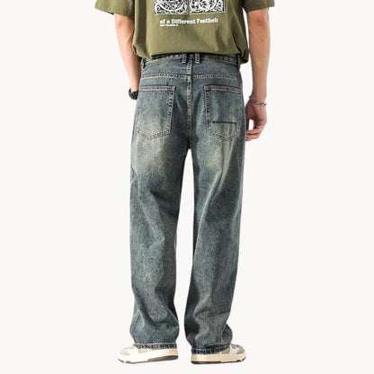 Relaxed retro jeans with a straight fit