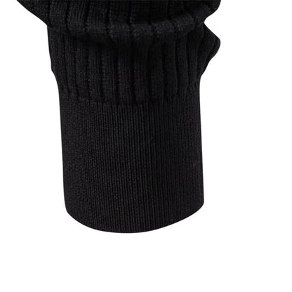 Hugo | Ribbed Sweater with Round Neck and Button Closure