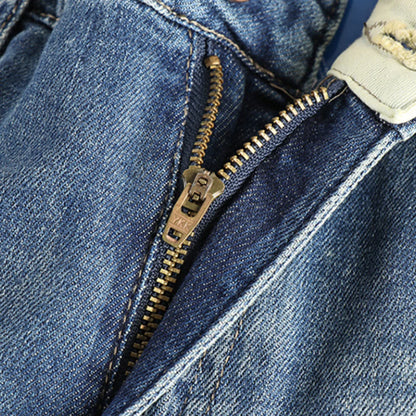 Hugo | Slim fit jeans in light blue washed denim