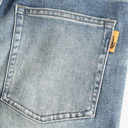 Hugo | Slim fit jeans in light blue washed denim