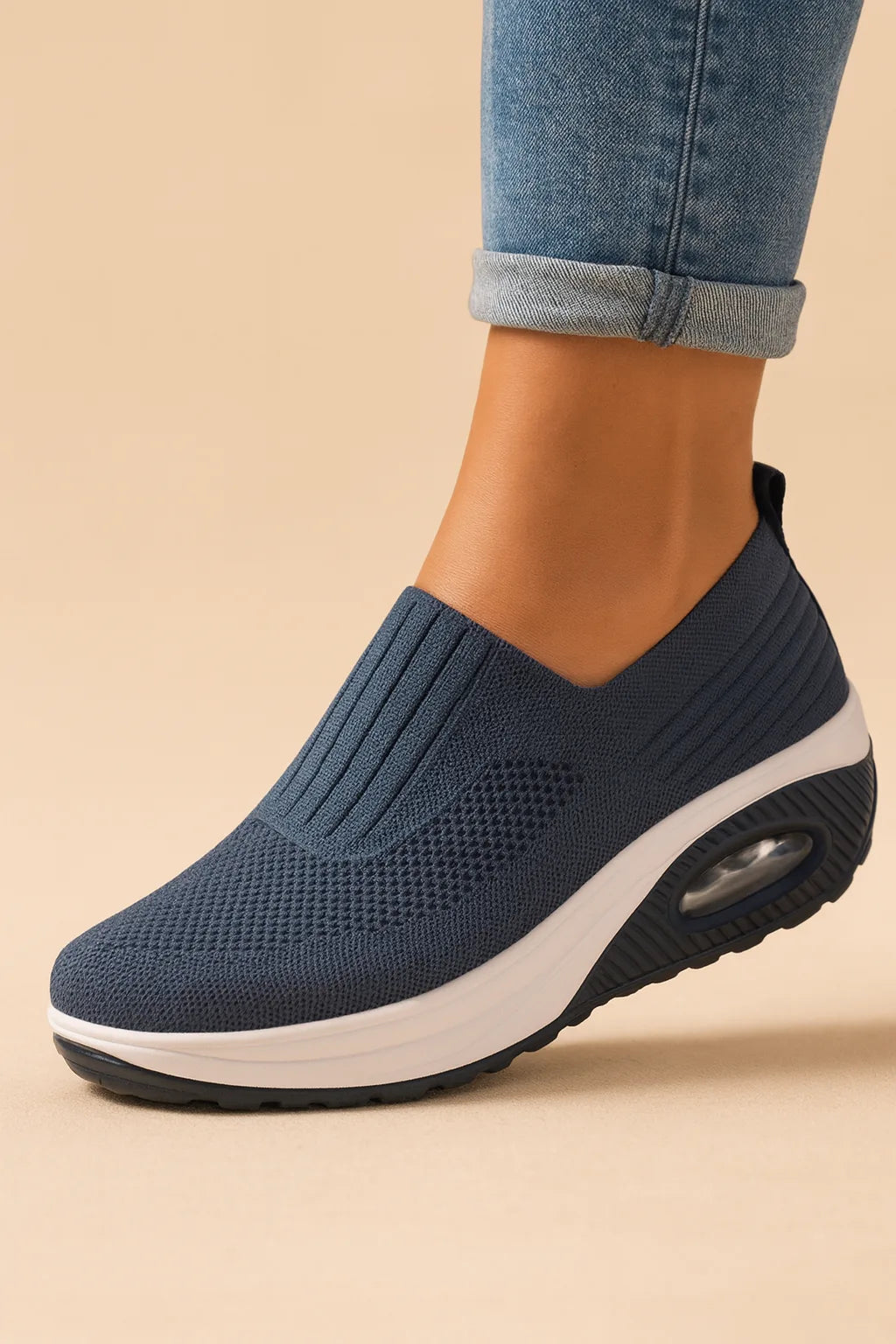 Orthopaedic Slip-On Shoe with Breathable Upper