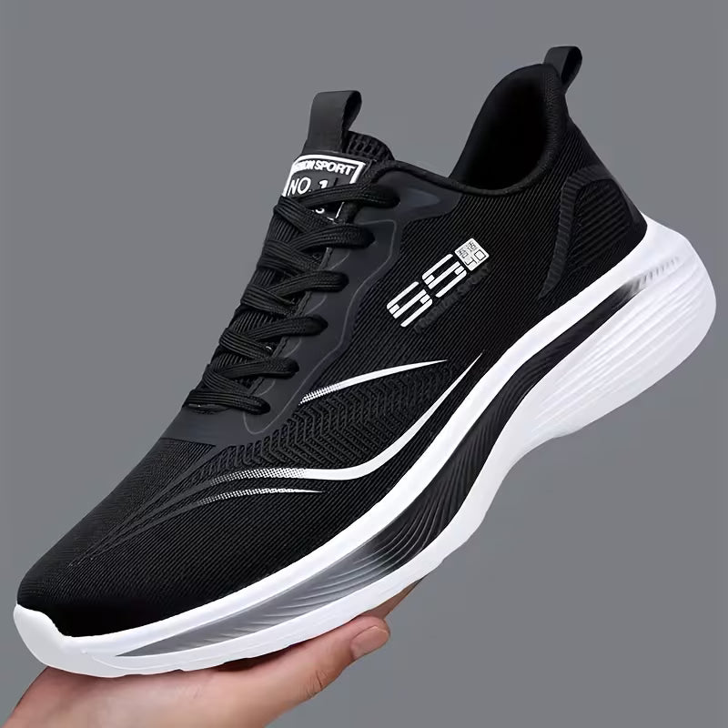 Sneakers with breathable upper and non-slip outsole