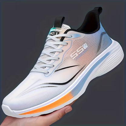 Sneakers with breathable upper and non-slip outsole