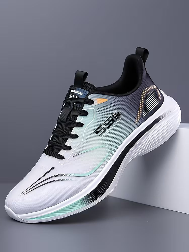 Sneakers with breathable upper and non-slip outsole