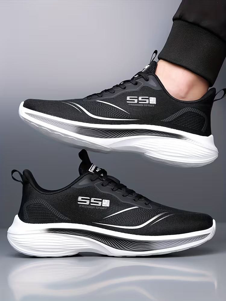 Sneakers with breathable upper and non-slip outsole