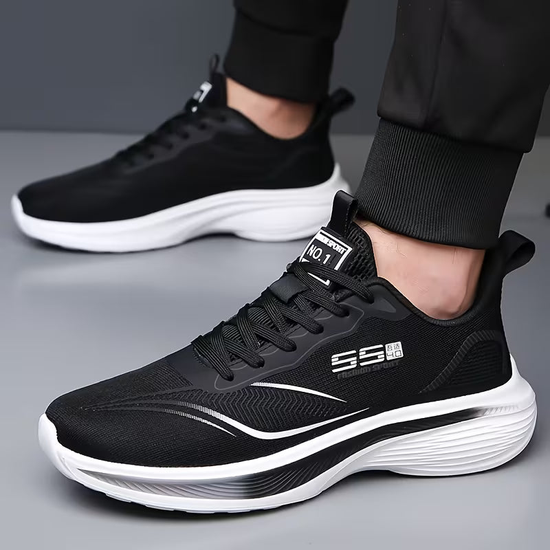 Sneakers with breathable upper and non-slip outsole