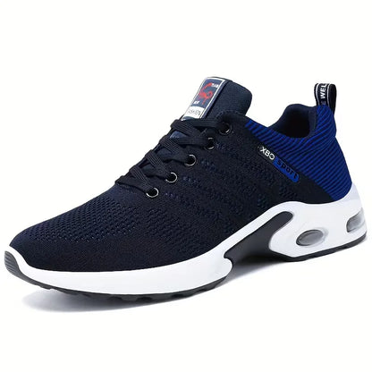 Sneakers with breathable mesh upper