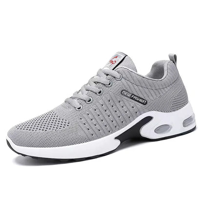 Sneakers with breathable mesh upper