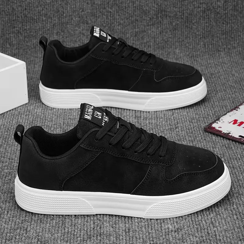 Sneakers with slip-resistant rubber sole