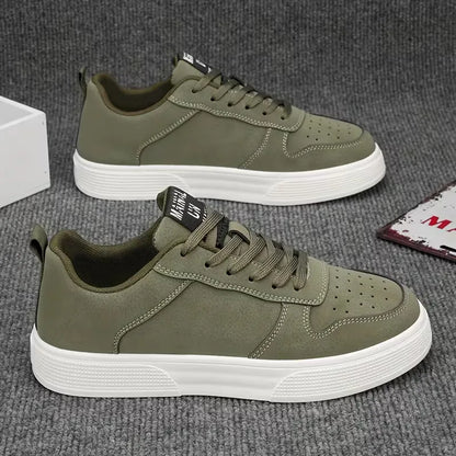 Sneakers with slip-resistant rubber sole