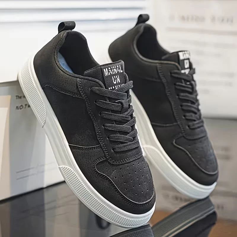 Sneakers with slip-resistant rubber sole