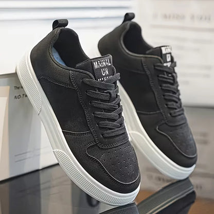 Sneakers with slip-resistant rubber sole