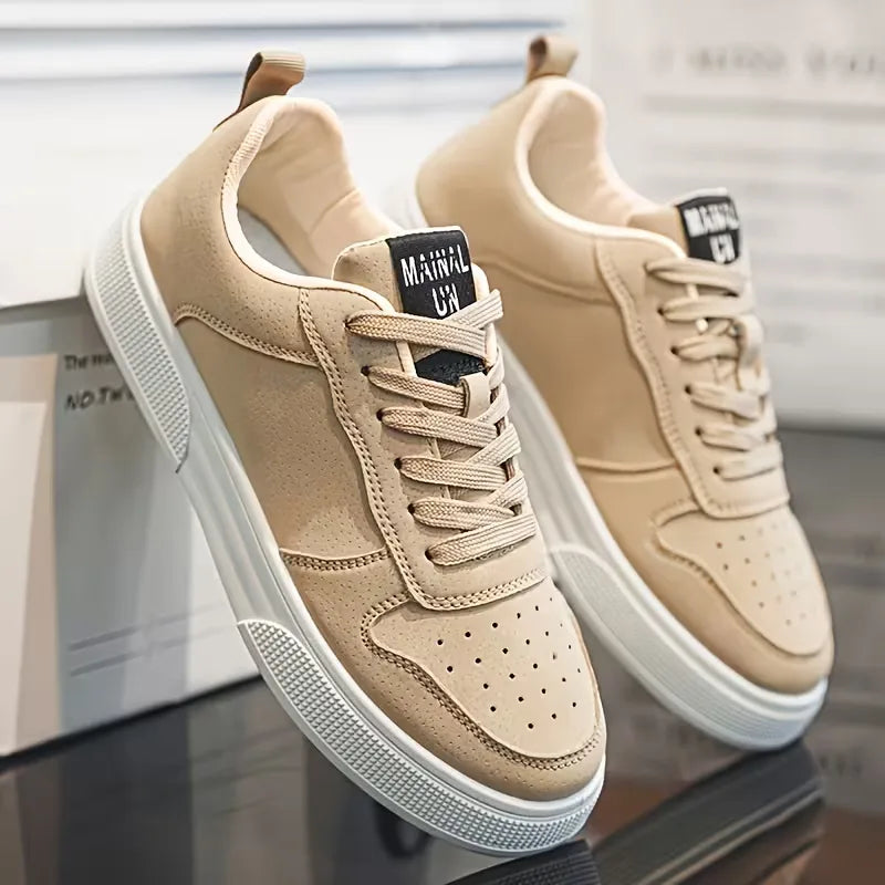 Sneakers with slip-resistant rubber sole