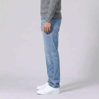 Straight Leg Jeans with Regular Fit