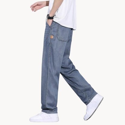 P Legend | Straight leg trousers with side pockets