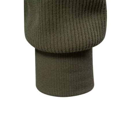 Hugo | Jumper with Quarter Zip and Stand-Up Collar