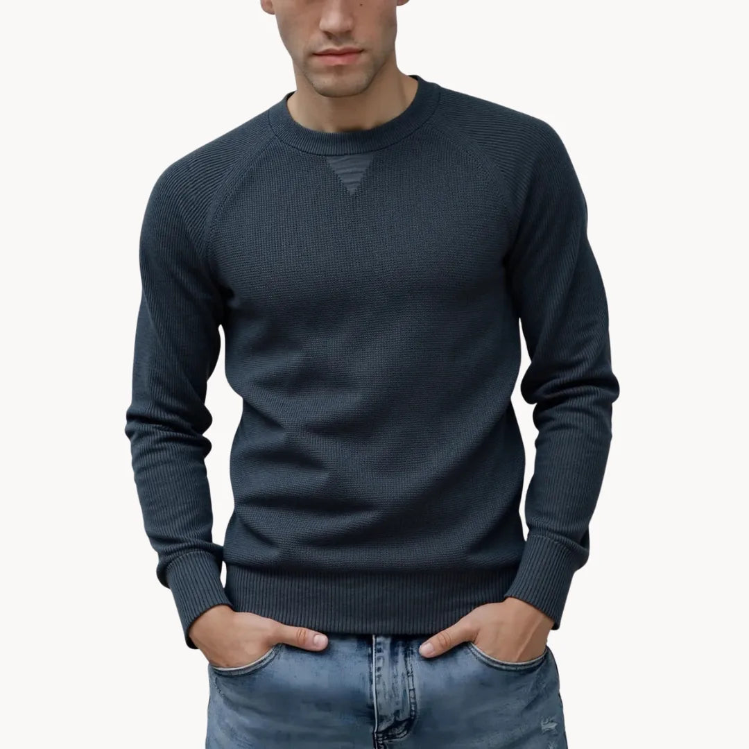 Hugo | Jumper with Round Neck and Raglan Sleeves