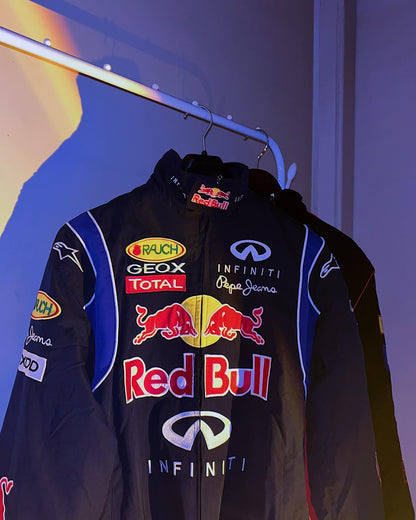 Unisex Racing jacket with high collar and full zip