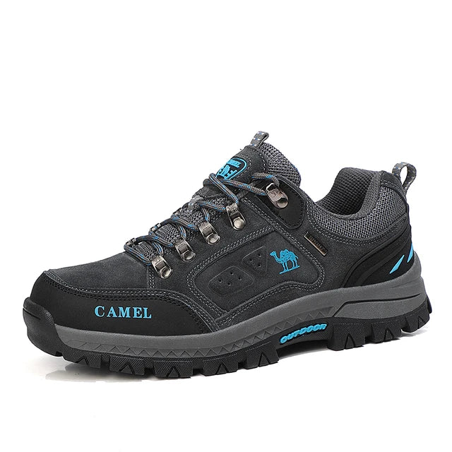Walking shoes with breathable mesh lining