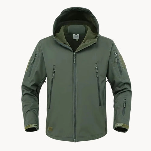 Hugo | Waterproof Jacket with Hood and Zip Pockets