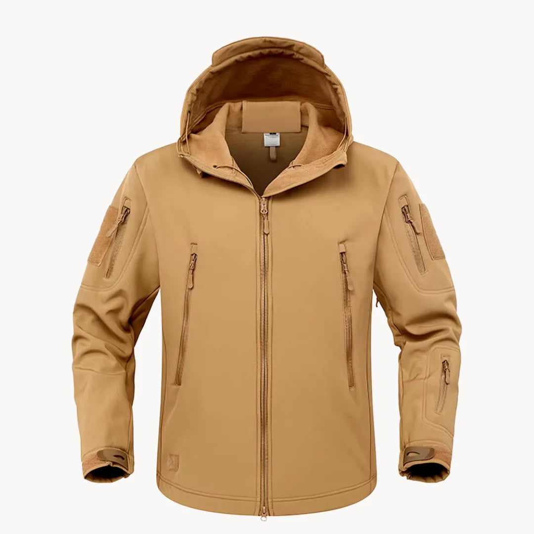 Hugo | Waterproof Jacket with Hood and Zip Pockets